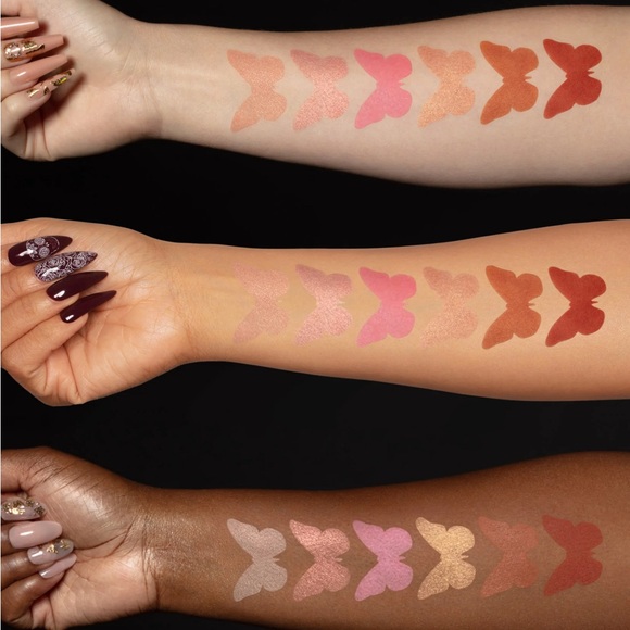 NIB MELT COSMETICS MONARCA BLUSH PALETTE 6 Pans Vibrant Colors BEAUTIFUL - Picture 3 of 4